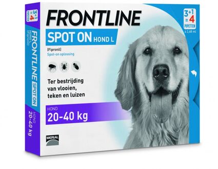 Hond Spot-On Large - 4 Pipetten