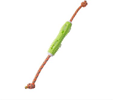 Hond Tandenborstel Chew Speelgoed Super Stok Stok Zachte Rubber Tanden Reinigen Tandpasta Voor Alle Honden Tand Effectieve Reiniging Teethtool groen