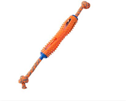 Hond Tandenborstel Chew Speelgoed Super Stok Stok Zachte Rubber Tanden Reinigen Tandpasta Voor Alle Honden Tand Effectieve Reiniging Teethtool oranje