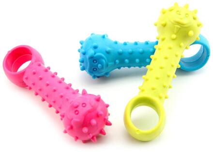 Hond Tandenborstel Hond Speelgoed Huisdier Chew Speelgoed Verwijderen Slechte Adem Schoonmaken Hond Tand Speelgoed Voor Kleine Puppy Bot Vorm Speelgoed veilig niet giftig 1stk willekeurig 3