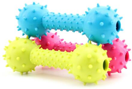 Hond Tandenborstel Hond Speelgoed Huisdier Chew Speelgoed Verwijderen Slechte Adem Schoonmaken Hond Tand Speelgoed Voor Kleine Puppy Bot Vorm Speelgoed veilig niet giftig 1stk willekeurig 4