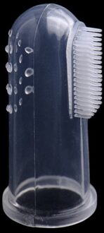 Hond Tandenborstel + Zachte Huisdier Vinger Tandenborstel Set Huisdieren Honden Katten Tanden Care Cleaning Brush Huisdieren Grooming Gereedschap