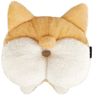 Hond Tissue Doos Cartoon Auto Rugleuning Hoofdsteun Armsteun Tissue Doos Huishoudelijke Woonkamer Decoratie Tissue Opbergdoos geel