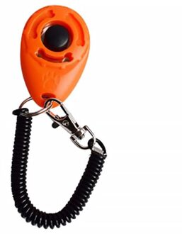 Hond Trainer Pet Training Hond Clicker Verstelbare Lould Geluid Sleutelhanger Hulp Wrist Strap Doggy Pet Producten Hond Training Accessoire 04