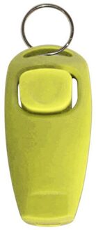 Hond Training Clickers 2 In 1 Fluitje en Clicker Pet Training Tools Set met Polsband voor Honden Katten Vogels en Kleine Dieren Groen