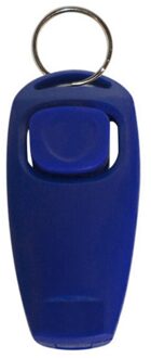 Hond Training Clickers 2 In 1 Fluitje en Clicker Pet Training Tools Set met Polsband voor Honden Katten Vogels en Kleine Dieren Zilver