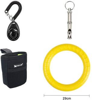Hond Training Set Huisdier Fluitje Clicker Zak Touw Bal Ring Puller Speelgoed Grote Honden Interactieve Trainingen Apparatuur Accessoires Voor type 6