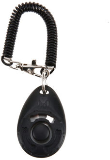 Hond Trein Clicker voor Trainer Pet Training Clicker Geluid Training Tool Draagbare Huisdier Producten zwart