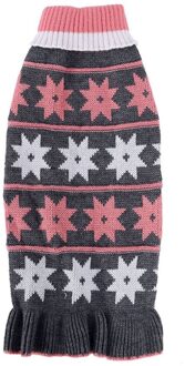 Hond Trui Ster Comfortabele Hond Kat Winter Warme Coltrui Jas Kostuum Kleren Hond Kleding H / L