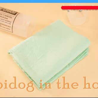 Hond Veeg Huisdier Towls Hertenleer Absorberende Handdoek sneldrogende Trompet Imitatie Daim Super Absorberende Multifunctionele Huisdier Handdoek groen / M