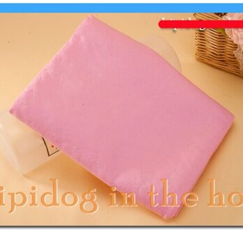 Hond Veeg Huisdier Towls Hertenleer Absorberende Handdoek sneldrogende Trompet Imitatie Daim Super Absorberende Multifunctionele Huisdier Handdoek Roze / S