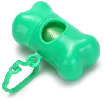 Hond Vuilniszak Dispenser Vuilniszak Dispenser Afval Kak Tassen Carrier Case Dierbenodigdheden Schoonmaken Hond Afval Tas Houder groen