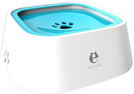 Hond Water Kom Machine Uitgevoerd Drijvende Kat Kom Water Kom Slow Water Feeder Dispenser Anti-Overflow Pet fontein bule