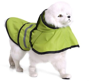 Hond Waterdichte Regenjas Reflecterende Regenjas Ademend Mesh Hond Outdoor Reizen Kleding Jas Voor Grote Hond Pet Katten Supplies