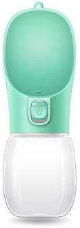 Hond Waterfles Draagbare Drinkfles Voor Honden Katten Lekvrije Hond Water Feeder Outdoor Reizen Water Kom Huisdier producten groen / 350ml - PC
