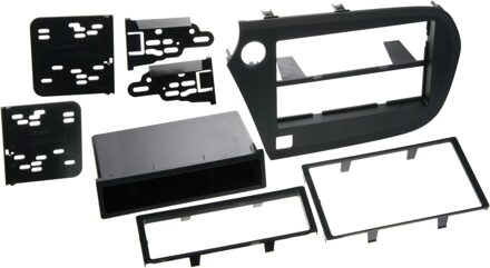 Honda 2-DIN Paneel Honda Insight 2009-2013 Kleur: Zwart 38113010