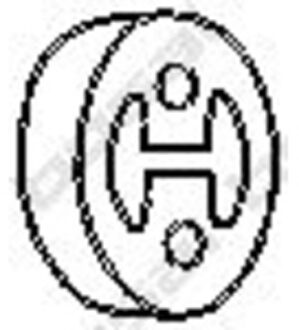 Honda Aanslagrubber, demper 255423