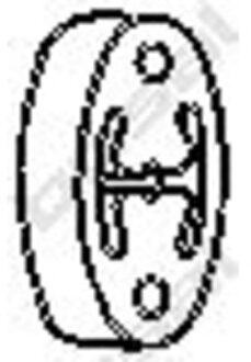 Honda Aanslagrubber, demper 255820