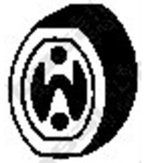 Honda Aanslagrubber, demper