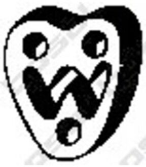 Honda Aanslagrubber, demper