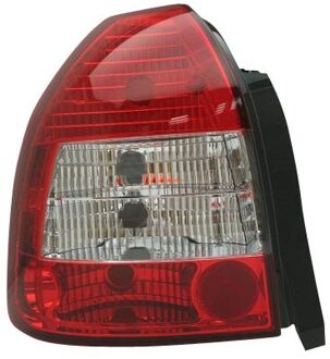 Honda Achterlichten set passend voor Honda Civic HB 3-deurs 1996-2001 - Rood/Helder