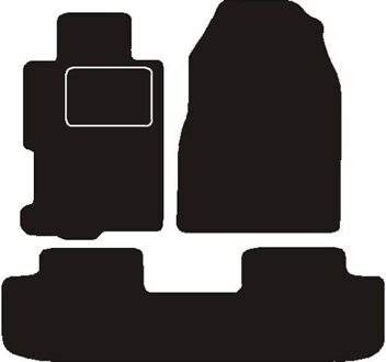 Honda Automatten passend voor Honda Civic 3 deurs 2001- MSN1363429