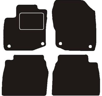 Honda Automatten passend voor Honda Civic 5 deurs 1.6d 2013 - MSN1363438