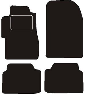 Honda Automatten passend voor Honda Civic coupe 3 deurs 2001 - MSN1363421