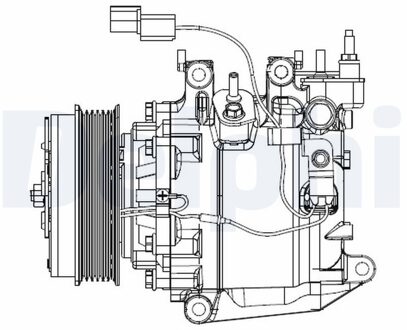 Honda Compressor, airconditioning CS20503