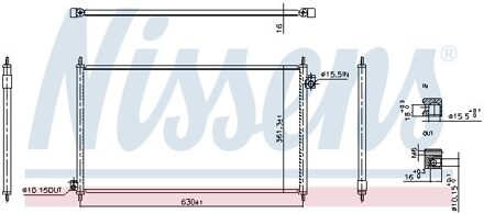 Honda Condensor, airconditioning 940917