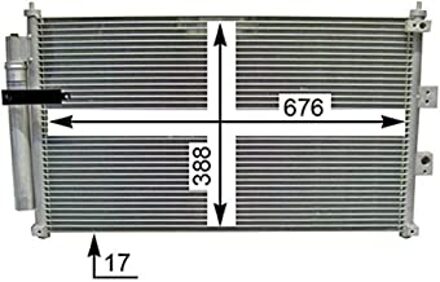 Honda Condensor, airconditioning AC835000S