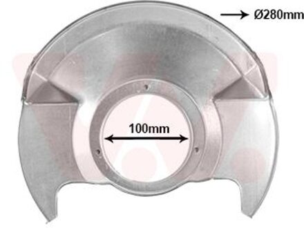 Honda Dekplaat, remschijf 2548371