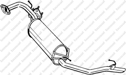 Honda Einddemper 282949