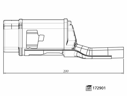 Honda Hydraulische filter, automatische transmissie 172901