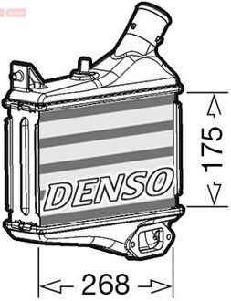 Honda Intercooler, inlaatluchtkoeler DIT40011