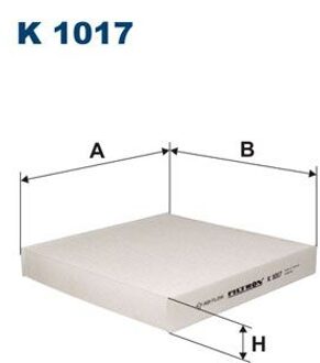 Honda Interieurfilter K1017