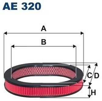Honda Luchtfilter AE320