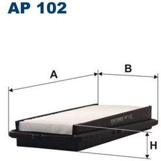 Honda Luchtfilter AP102