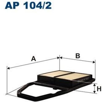 Honda Luchtfilter AP1042