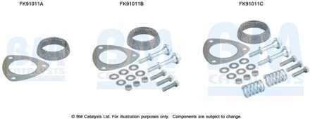 Honda Montageset, katalysator FK91011