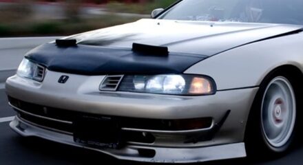 Honda Motorkapsteenslaghoes Honda Prelude 1992-1996 zwart