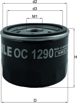 Honda Oliefilter OC1290