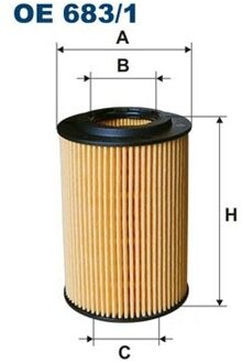 Honda Oliefilter OE6831