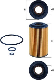 Honda Oliefilter OX1537D1