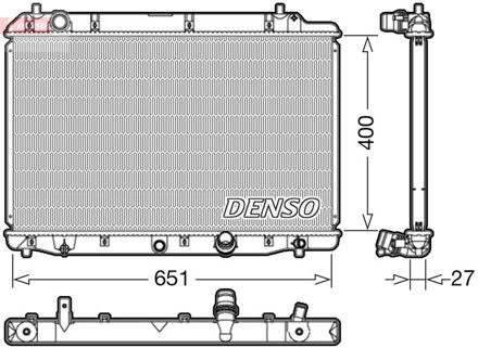 Honda Radiateur DRM40036