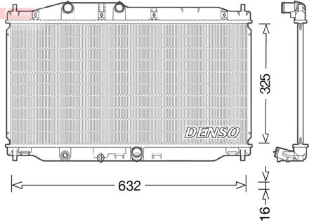 Honda Radiateur DRM40043