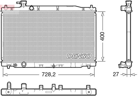 Honda Radiateur DRM40050