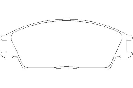 Honda Remblokken set 2101204