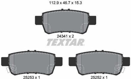 Honda Remblokken set 2434101
