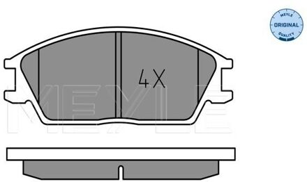Honda Remblokkenset, schijfrem 0252101214